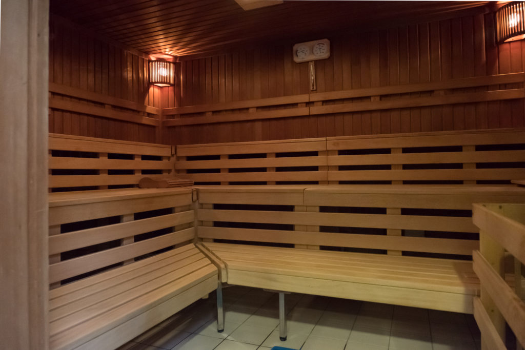 Sauna fermé