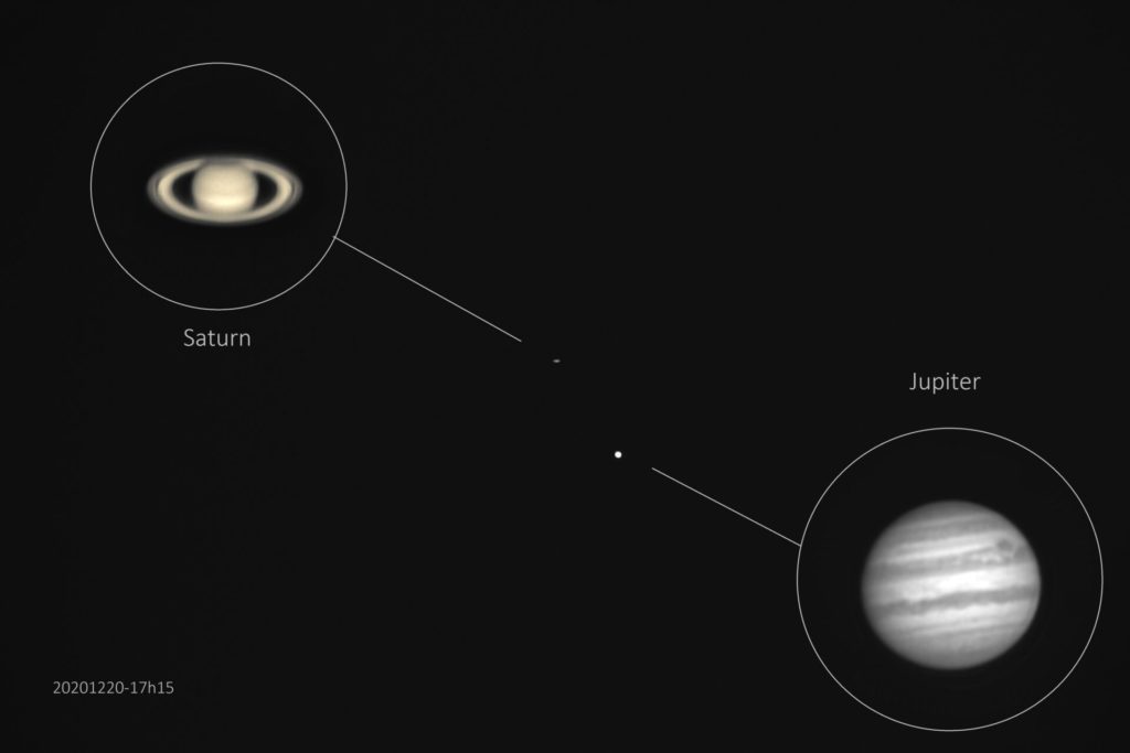 Konjunktioun Saturn-Jupiter