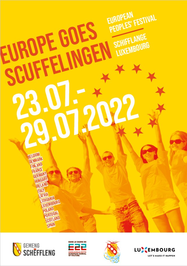 Europe goes Scuffelingen / European Peoples’ Festival Schifflange 23.07.-29.07.2022