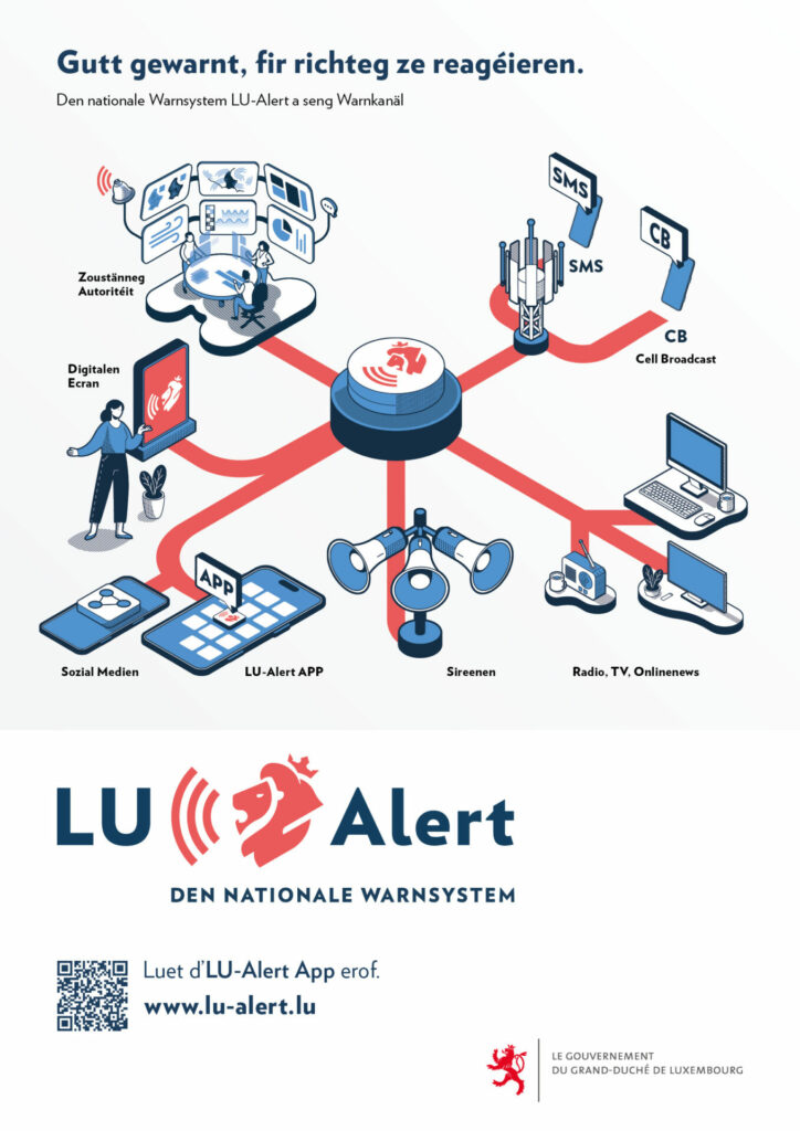 Nouvelle application LU-Alert disponible