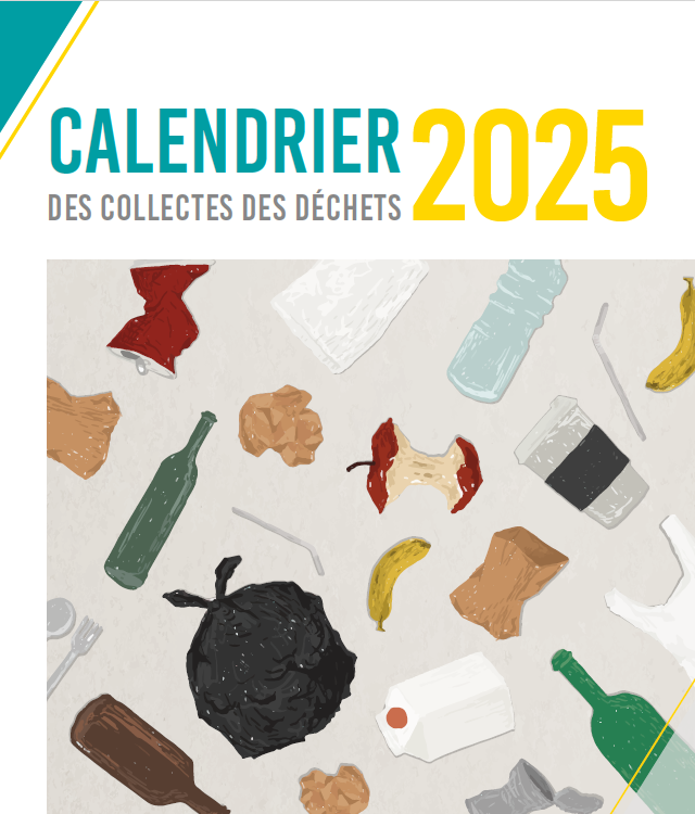 Calendrier des déchets – 2025 – Offallkalenner