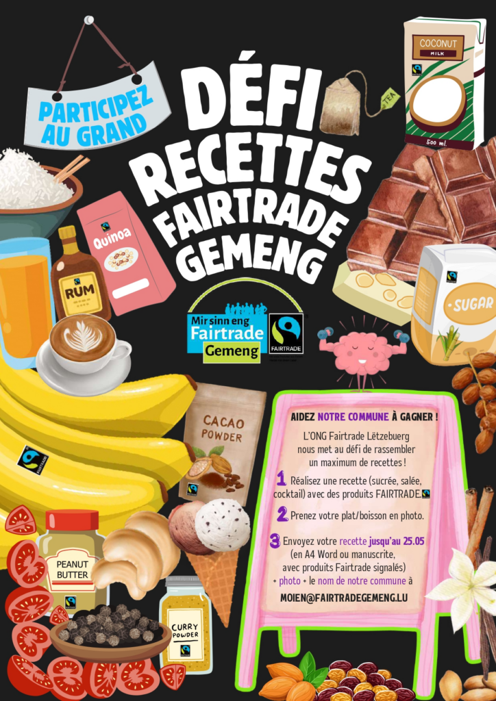 Défi – Recettes Fairtrade Gemeng