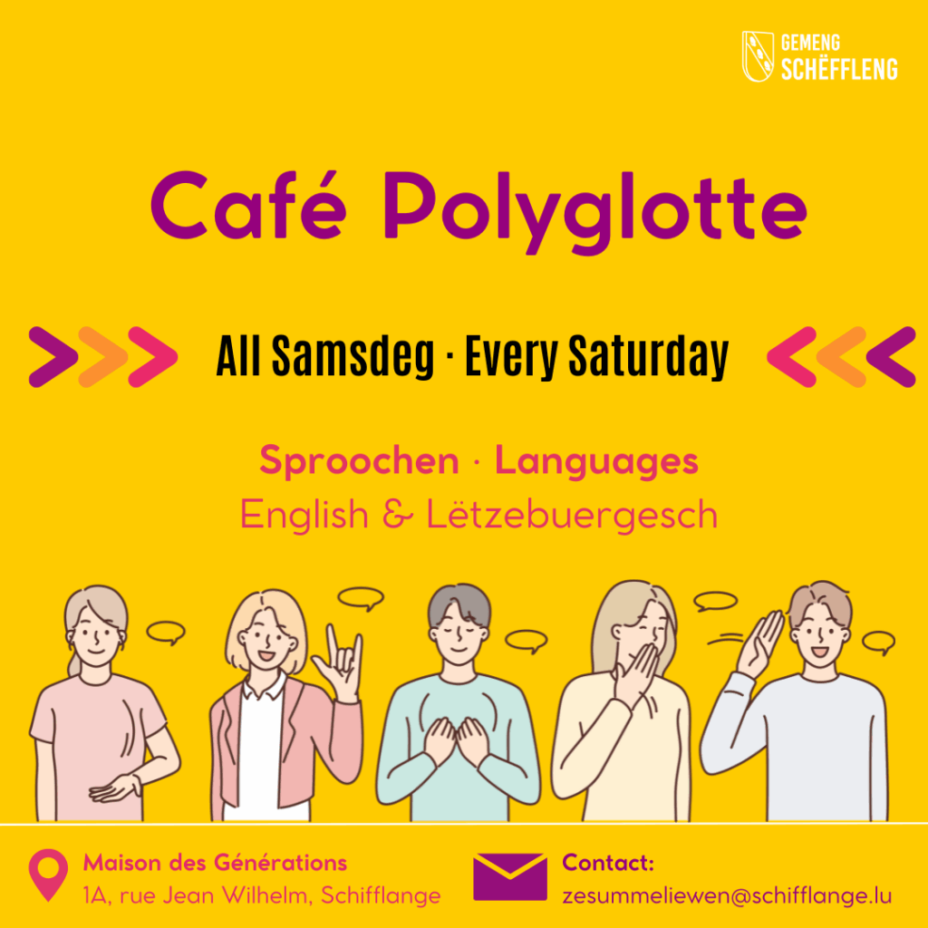 Café Polyglotte – Réouverture le 13 septembre 2025
