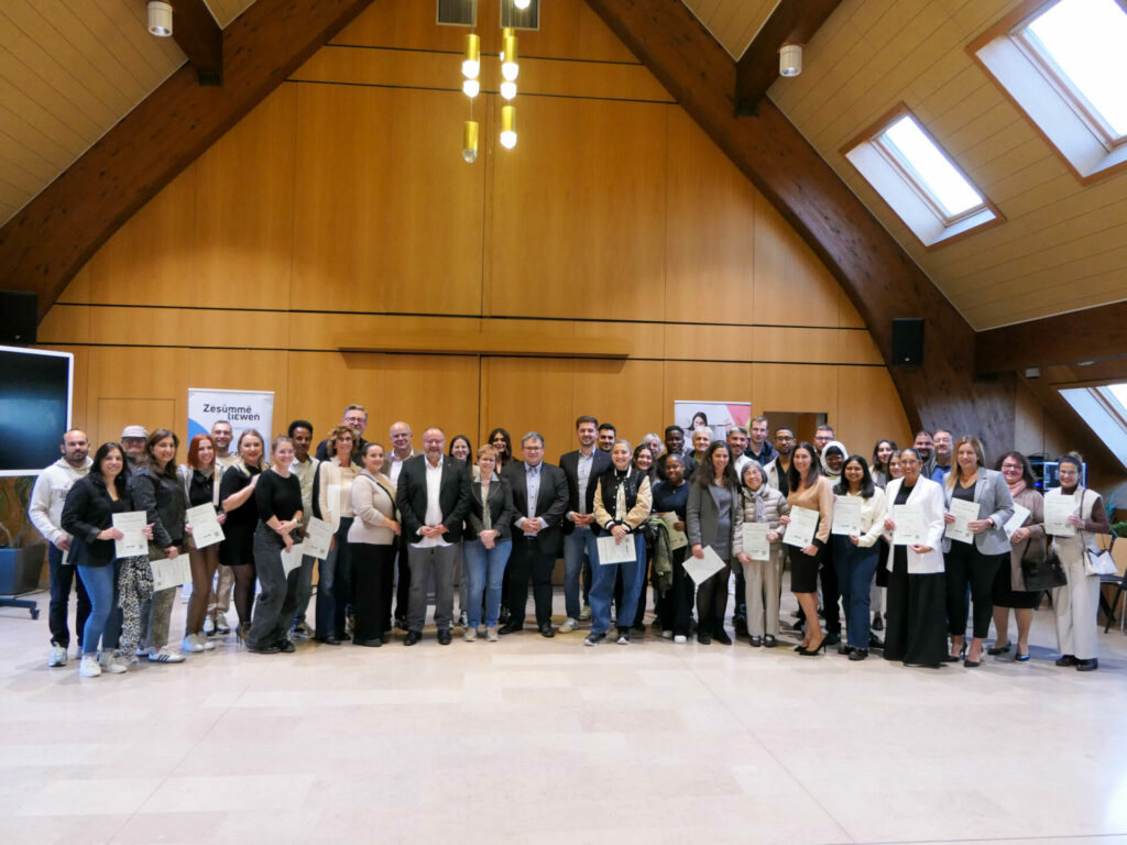 Diplomiwwerreechung – Remise de diplômes