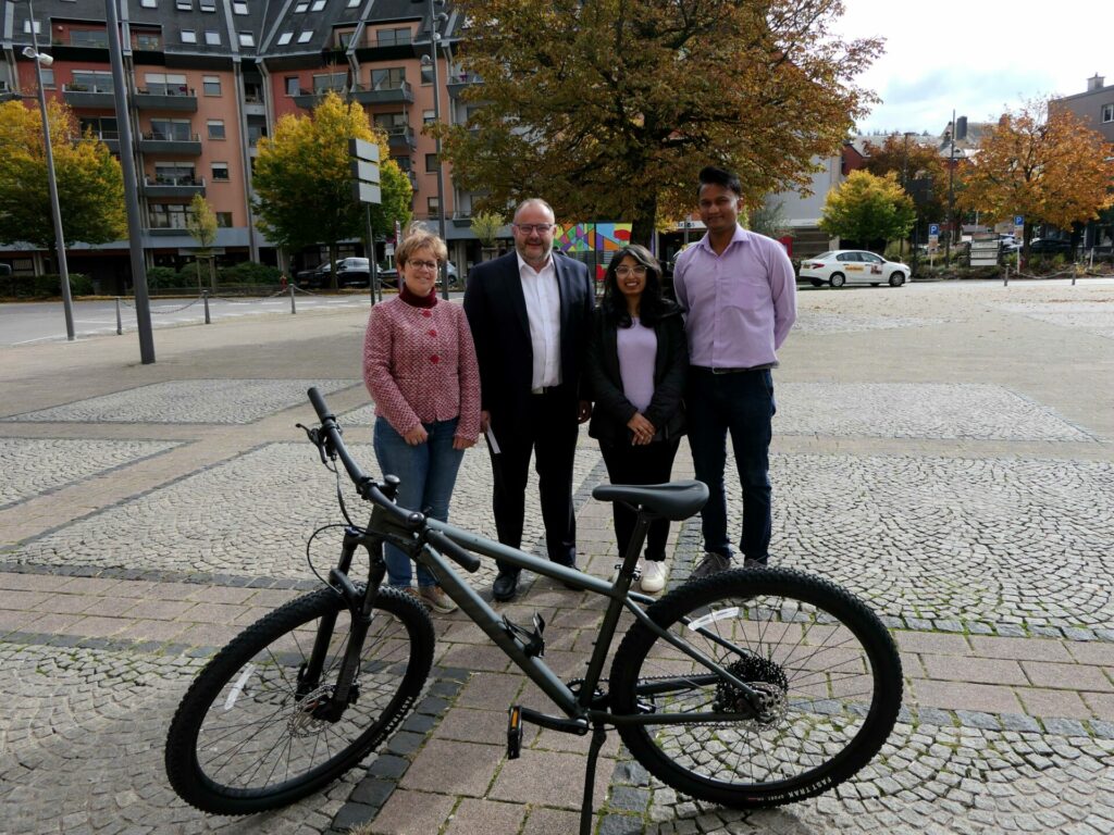 Remise du prix du quiz de la Semaine européenne de la mobilité 2025