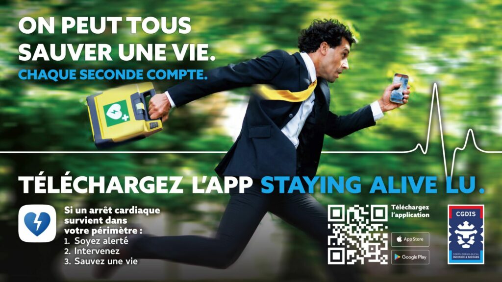 Staying Alive LU – une application qui peut sauver des vies