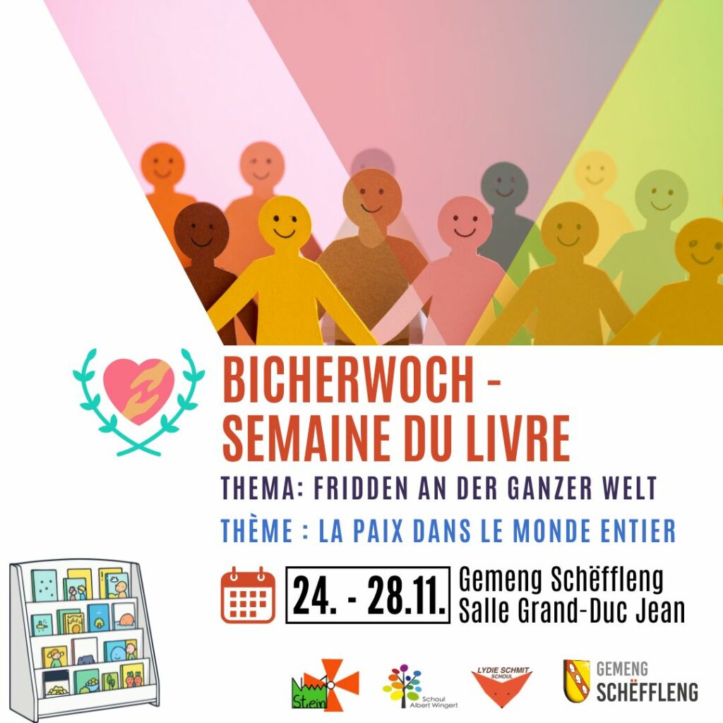 Bicherwoch – Semaine du Livre, 24.11 – 28.11.2025