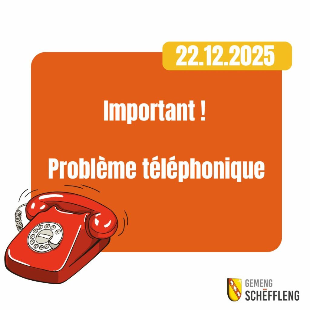 Les lignes téléphoniques de la commune