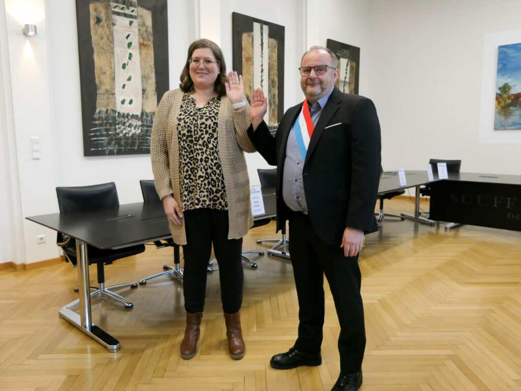 Vereedegung vun der Conseillère Anne Schneiders Dostert