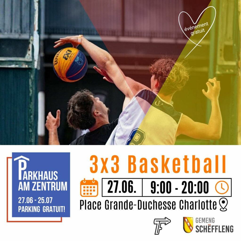 27.06 – 3×3 Basket Event – Annulé (canicule)