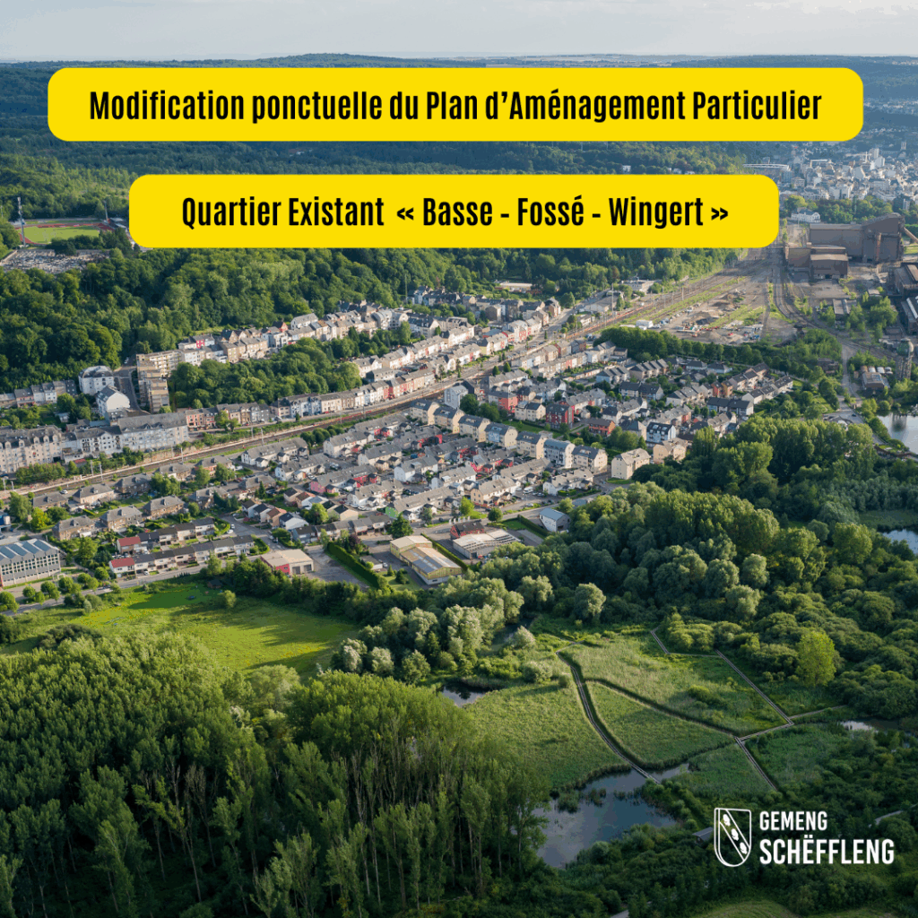 Modification ponctuelle du PAP QE « Basse – Fossé – Wingert »