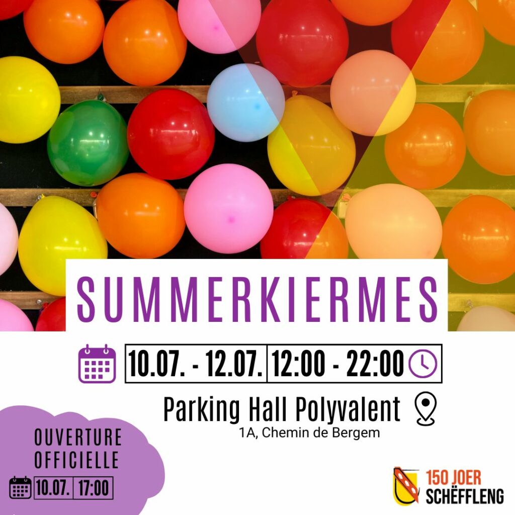 10.07 – 12.07.2026 – Summerkiermes | Kermesse d&rsquo;été