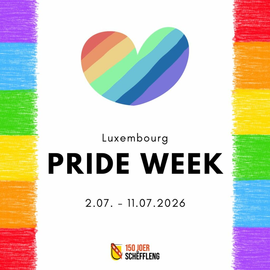 Luxembourg Pride Week – 2.07.2026 – 11.07.2026