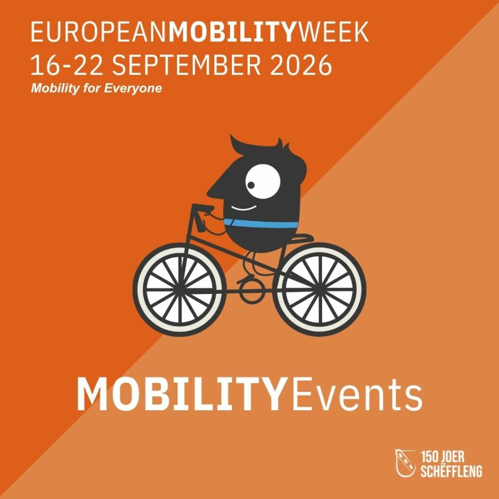Aktivitéiten zur Mobilitéitswoch 2026 zu Schëffleng