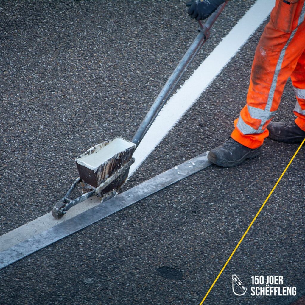 31.08 & 1.09.2026 : Travaux de marquage dans la rue d’Esch