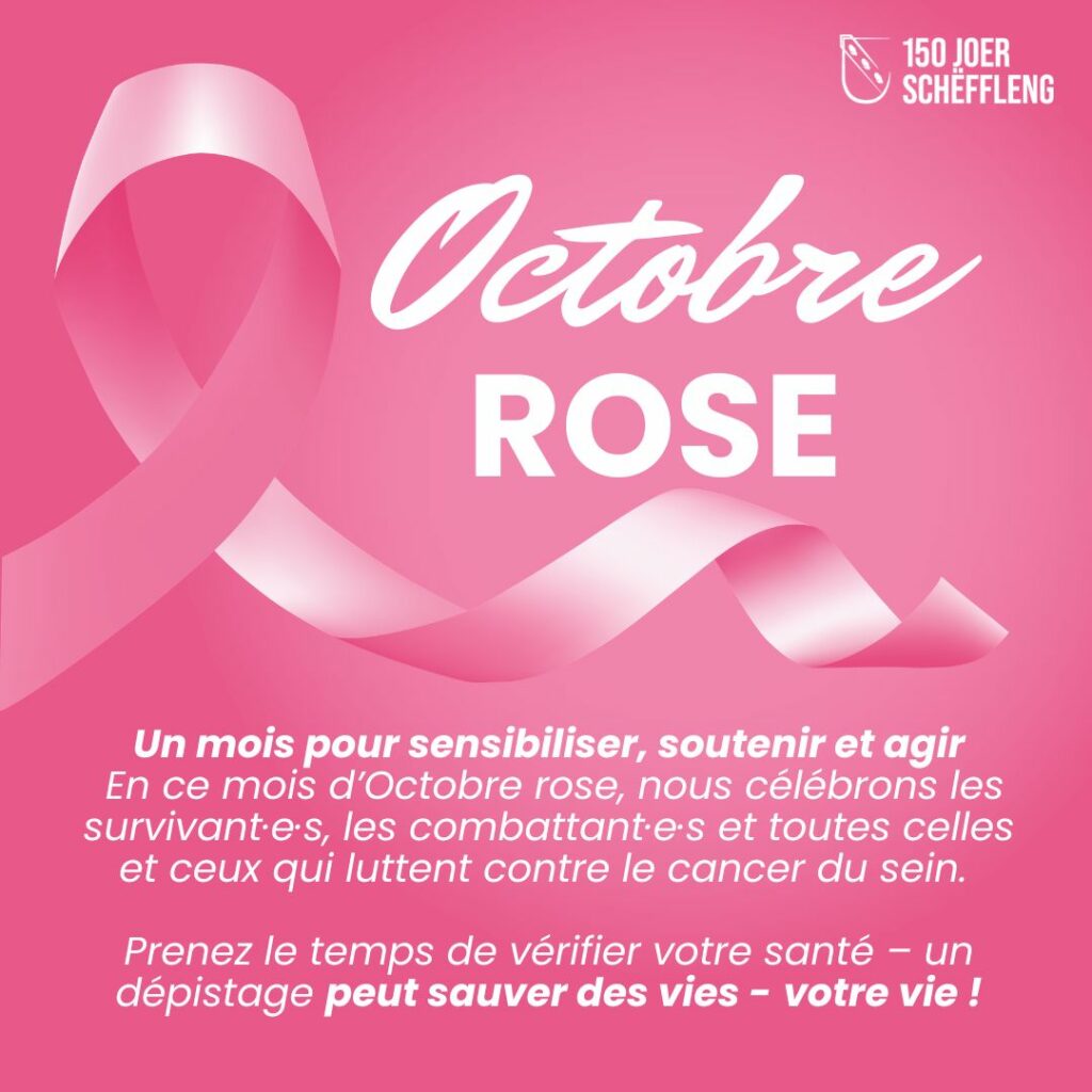 Octobre rose : Dépistage du cancer du sein